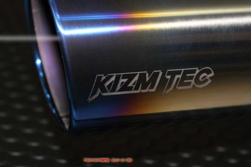 アルファロメオ ジュリエッタ クアドリフォリオヴェルデ KIZM_TEC スポーツマフラー