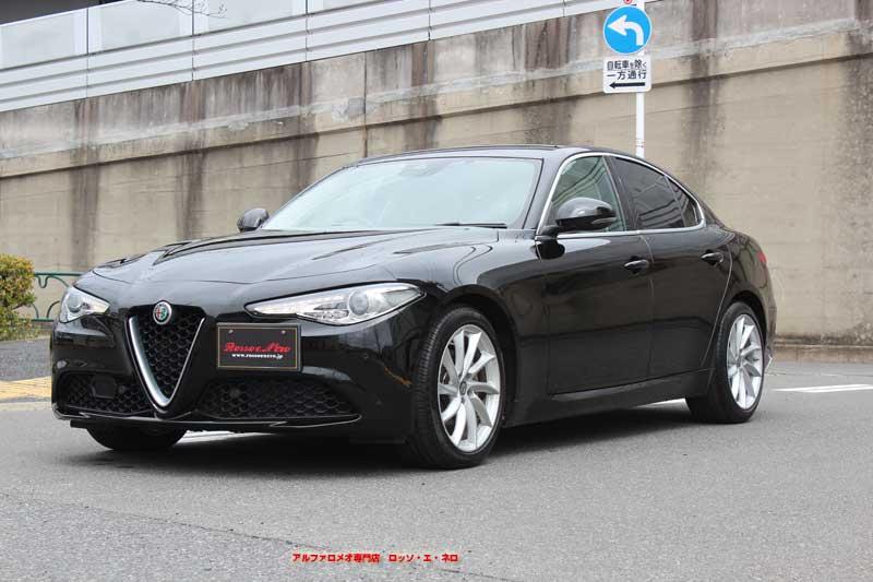 新入荷】 アルファロメオ ジュリア・スーパー ブラック・26000キロ